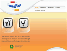 Tablet Screenshot of formeplast.com